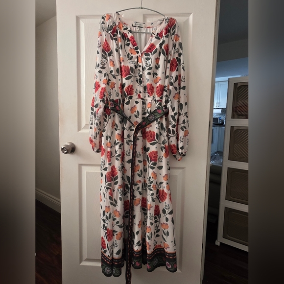 NWOT Boho Floral Dress From Ritera Size XL - Picture 8 of 9